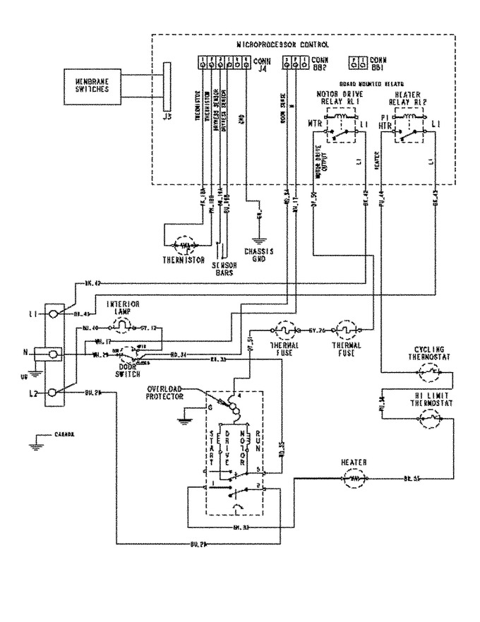 Diagram for MDE5500AZW