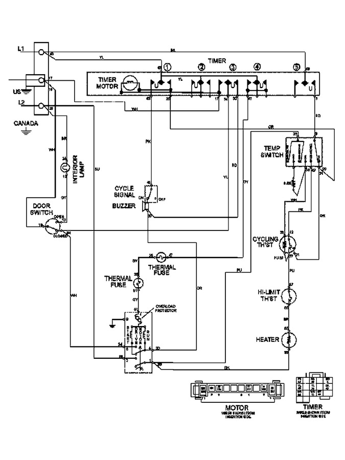 Diagram for MDE6460AYW