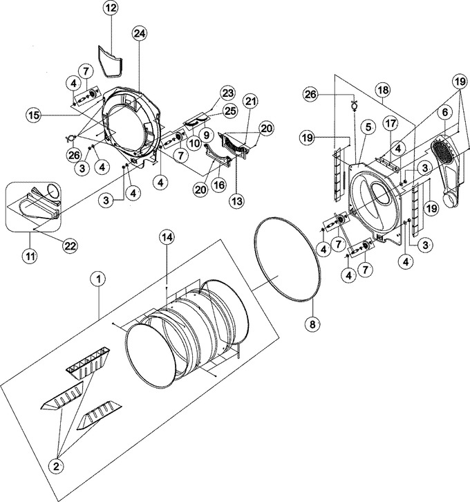 Diagram for MDE6700AYW
