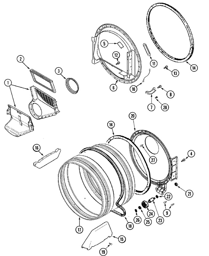 Diagram for MDE7550AGW