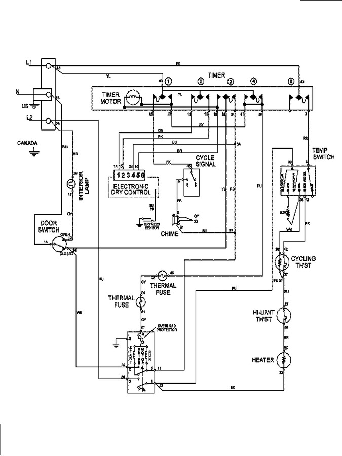 Diagram for MDE7657BYW