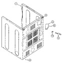 Diagram for 04 - Cabinet-rear (mde/mdg9316awq/ayq/axw)