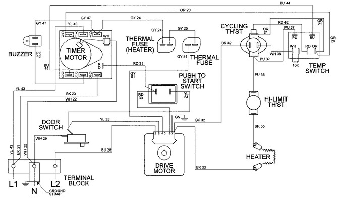 Diagram for MDE8506AYW