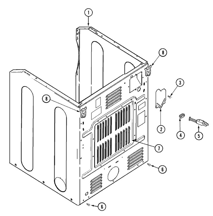 Diagram for MDG8550BGW