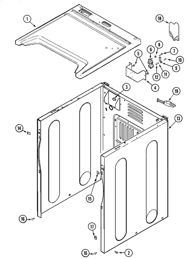 Diagram for MDE9360AYW