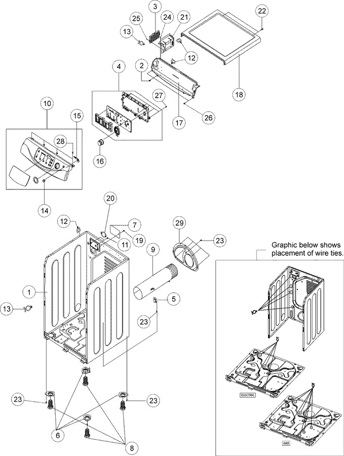Diagram for MDG9700AWW