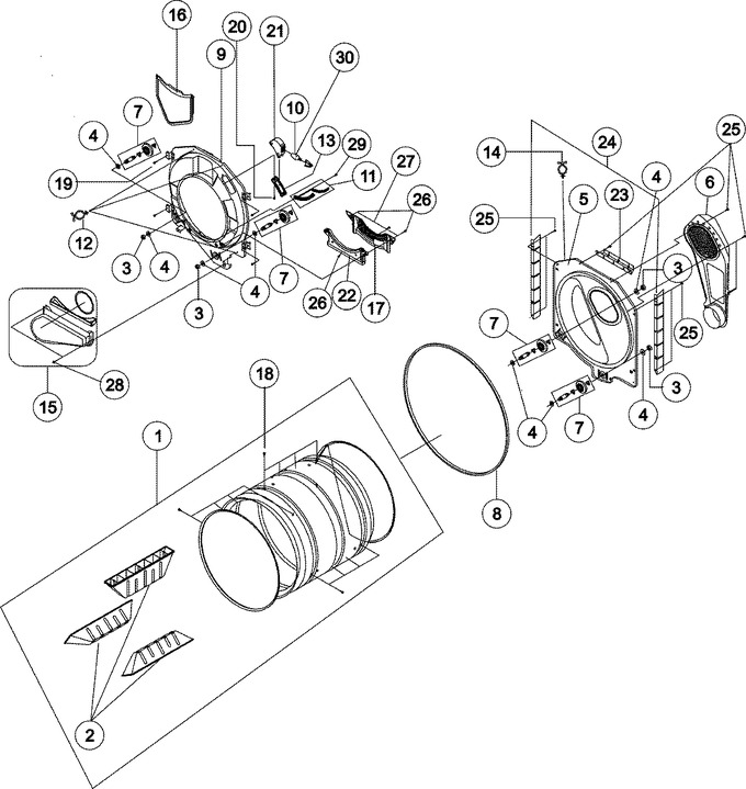 Diagram for MDE9700AZM