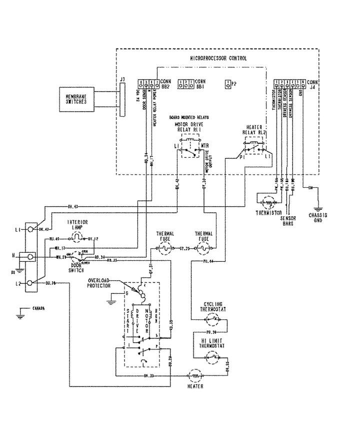 Diagram for MDE9800AZQ