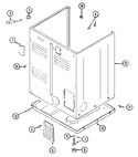 Diagram for 04 - Cabinet-rear