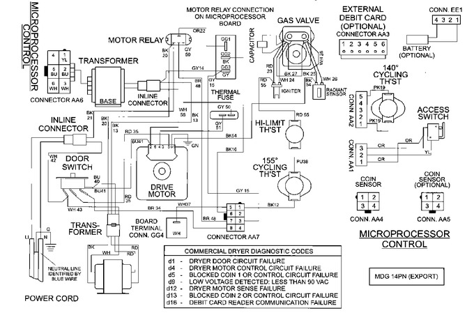 Diagram for MDG14PNAEW