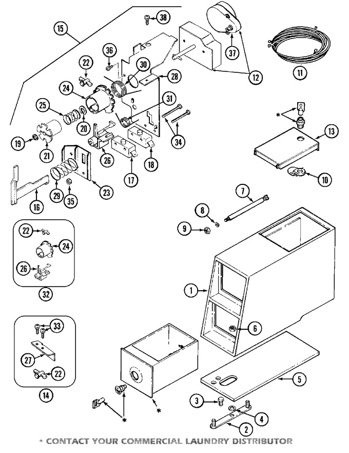 Diagram for MDG16CSBWQ