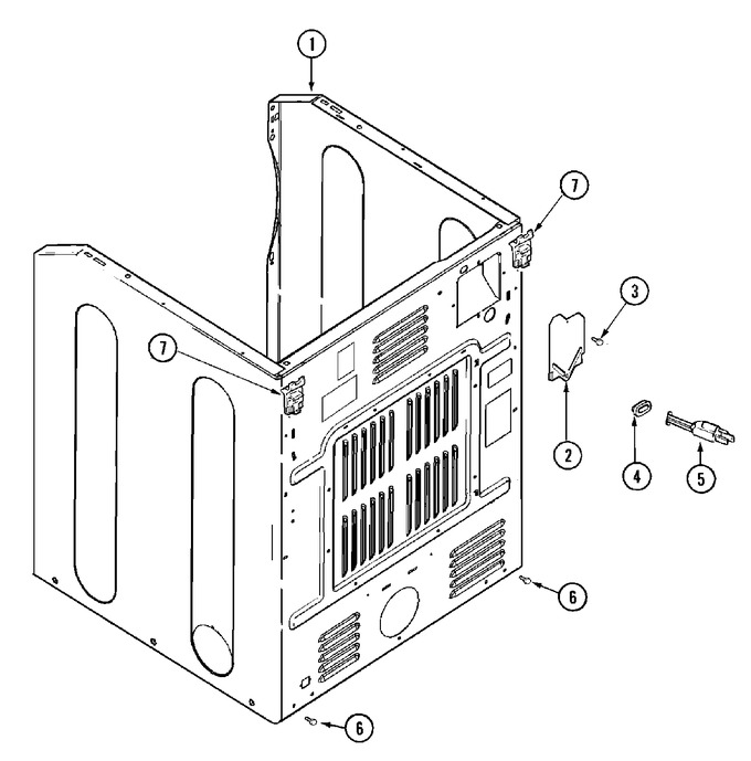 Diagram for MDG16CSBWQ