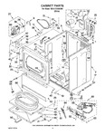 Diagram for 02 - Cabinet Parts