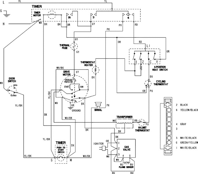 Diagram for MDG2706AGW
