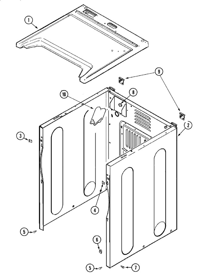 Diagram for MDG3600BWQ