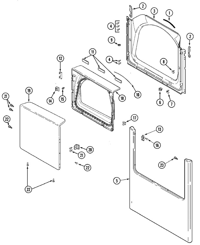 Diagram for MDG3600BWQ