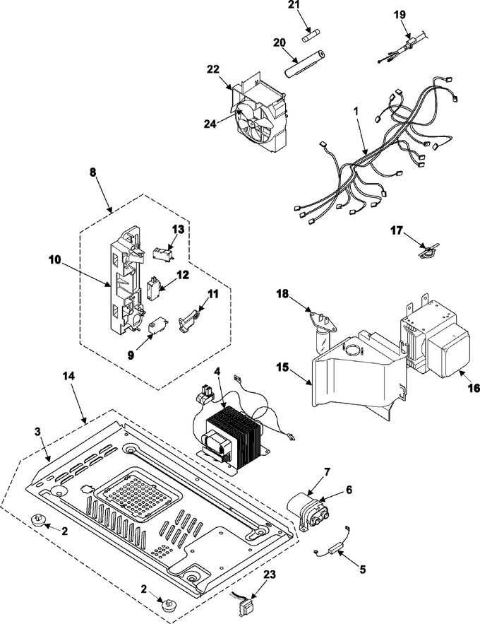 Diagram for ME1260SB