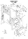 Diagram for 02 - Cabinet Parts