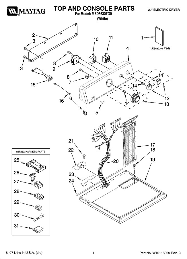 Diagram for MED5630TQ0