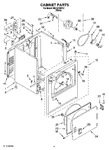 Diagram for 02 - Cabinet Parts