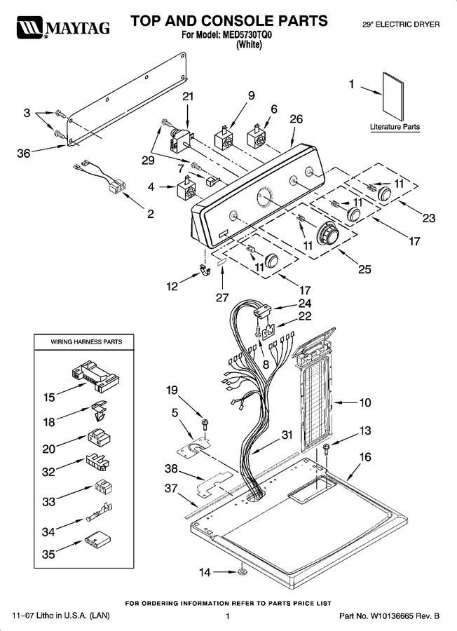 Diagram for MED5730TQ0