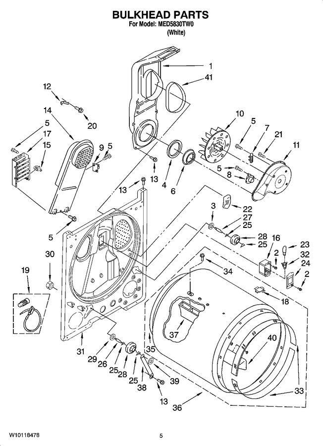 Diagram for MED5830TW0