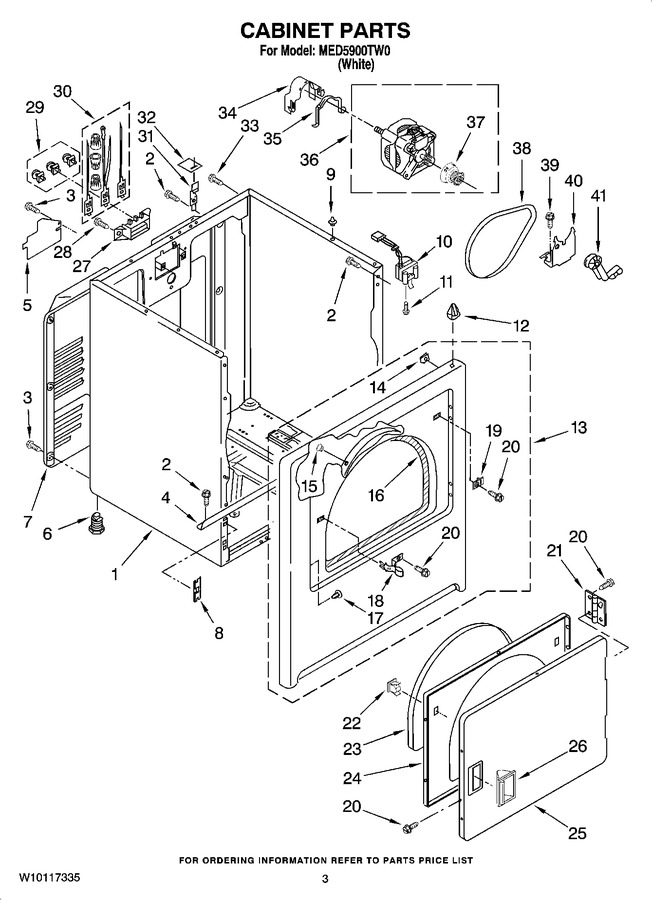 Diagram for MED5900TW0
