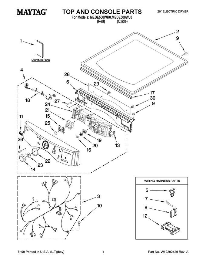 Diagram for MEDE500WJ0