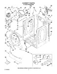 Diagram for 02 - Cabinet Parts