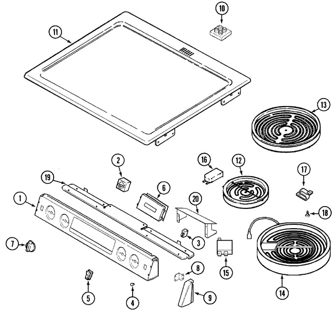 Diagram for MES5770ACW