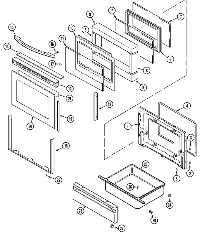 Diagram for MER5570AAW