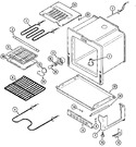 Diagram for 04 - Oven/base