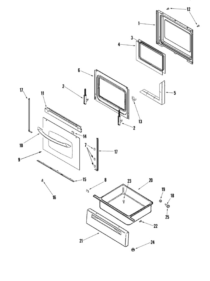 Diagram for MERS755RAB
