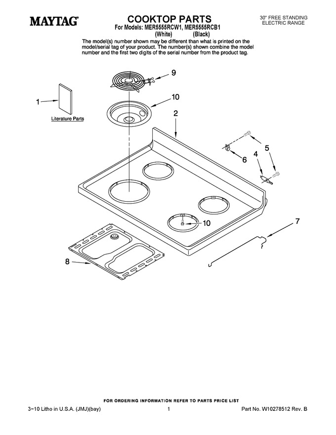 Diagram for MER5555RCW1