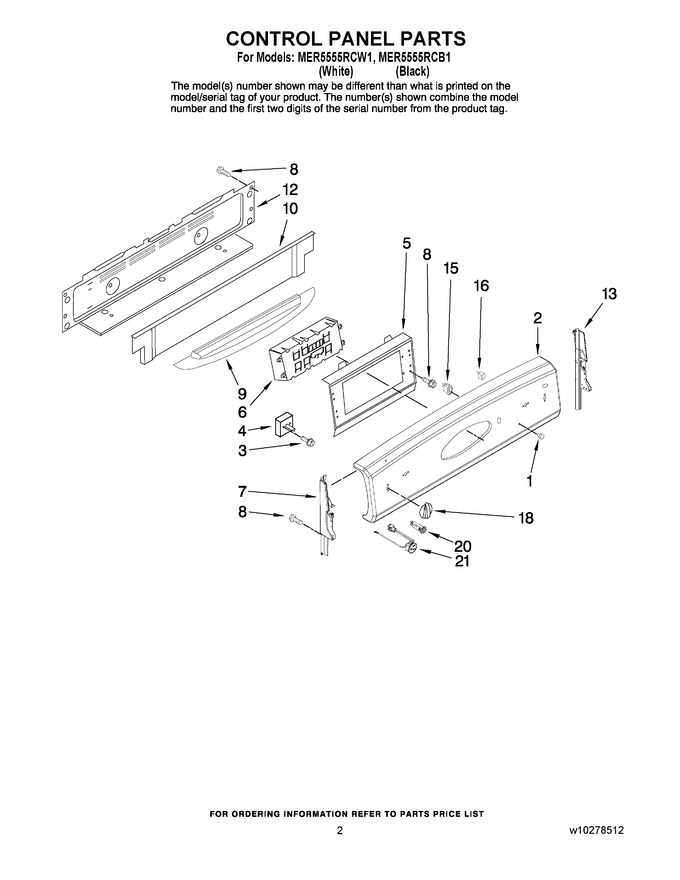Diagram for MER5555RCW1