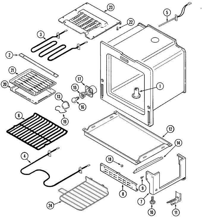 Diagram for MER5570AAW