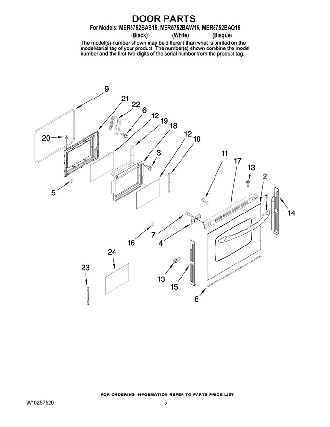 Diagram for MER5752BAB15