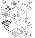 Diagram for 04 - Oven/base