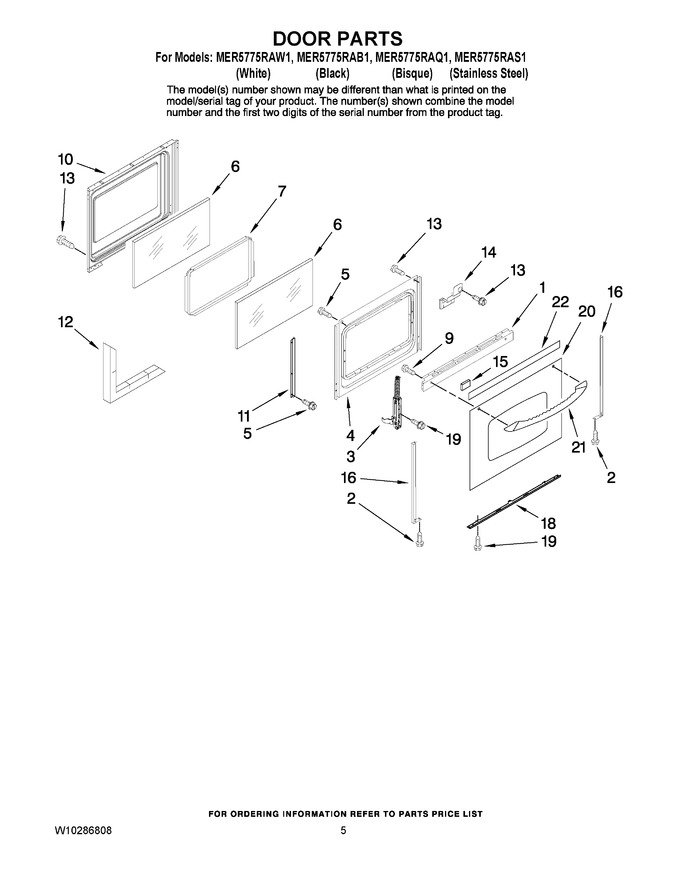 Diagram for MER5775RAS1