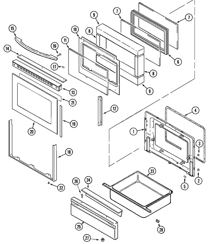 Diagram for MER5780BAW
