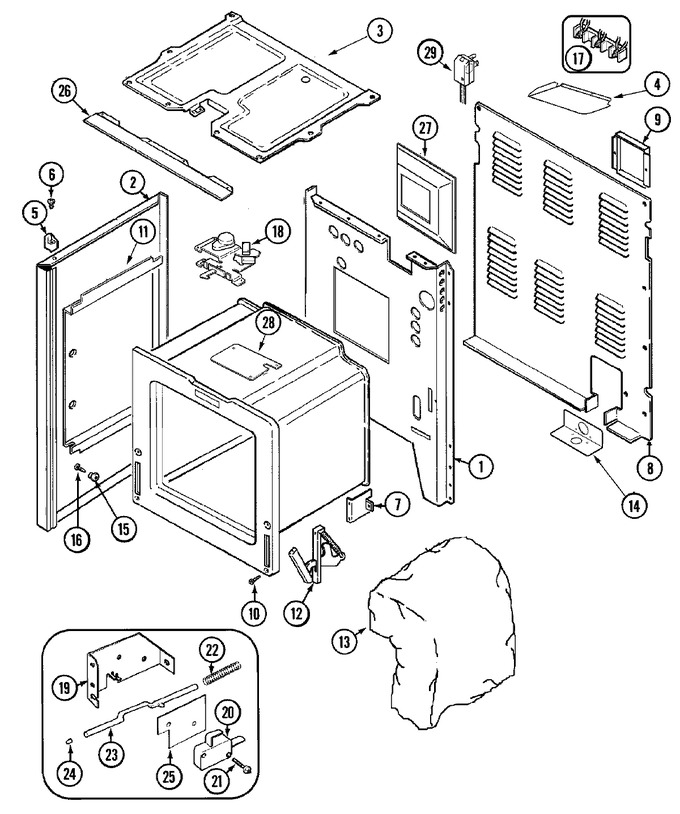 Diagram for MER5870BCW