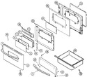 Diagram for 03 - Door/drawer (stl)