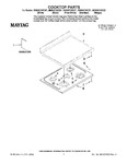 Diagram for 01 - Cooktop Parts