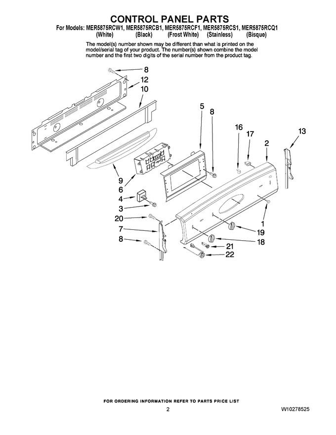Diagram for MER5875RCQ1