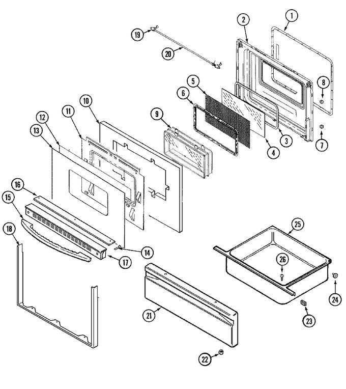 Diagram for MER6750ACW