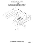 Diagram for 02 - Control Panel Parts
