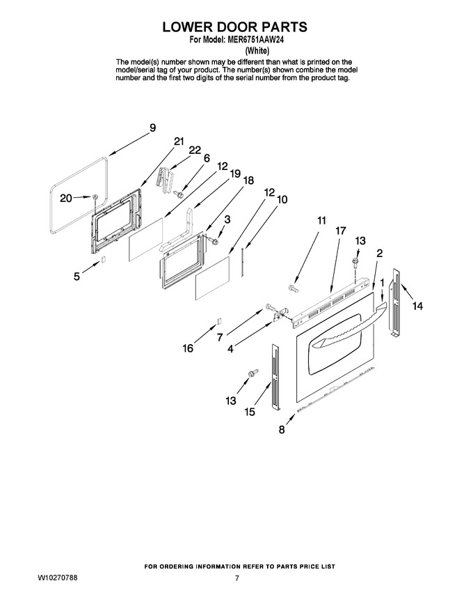 Diagram for MER6751AAW24
