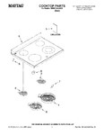 Diagram for 01 - Cooktop Parts