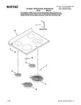 Diagram for 01 - Cooktop Parts