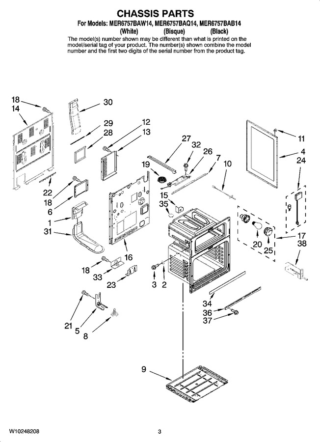 Diagram for MER6757BAW14